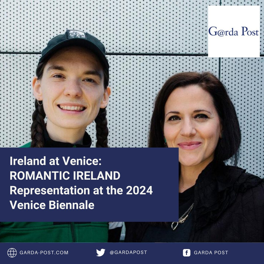 GardaPost's tweet photo. Ireland at Venice: ROMANTIC IRELAND Representation at the 2024 Venice Biennale

Read more: https://t.co/7ASIistYrT

#LaBiennalediVenezia #Venice #Ireland #IrishArt #RomanticIreland https://t.co/cUHWS4noZu