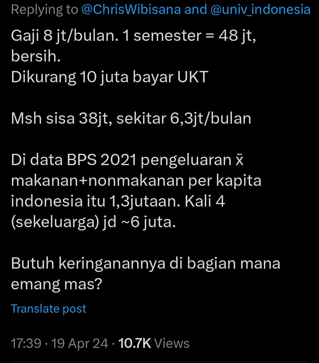 ardi_tama1's tweet photo. Gua bukan tipe yg gampang ketrigger di Medsos, Tapi gua lumayan terpancing juga soal ini

Temen" disini Ada yg Bisa bertahan dengan 1,3 juta dalam sebulan di tahun 2024 ini? Yang Bisa boleh tolong coba ceritakan pengalamannya https://t.co/PcXPzLohKL