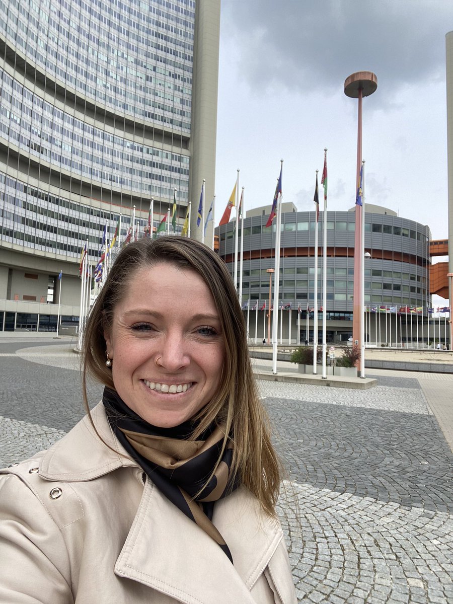 Back in Vienna 🇺🇳 this time for the LSC COPUOS meeting, discussing legal aspects of the peaceful uses of outer space 🛰️