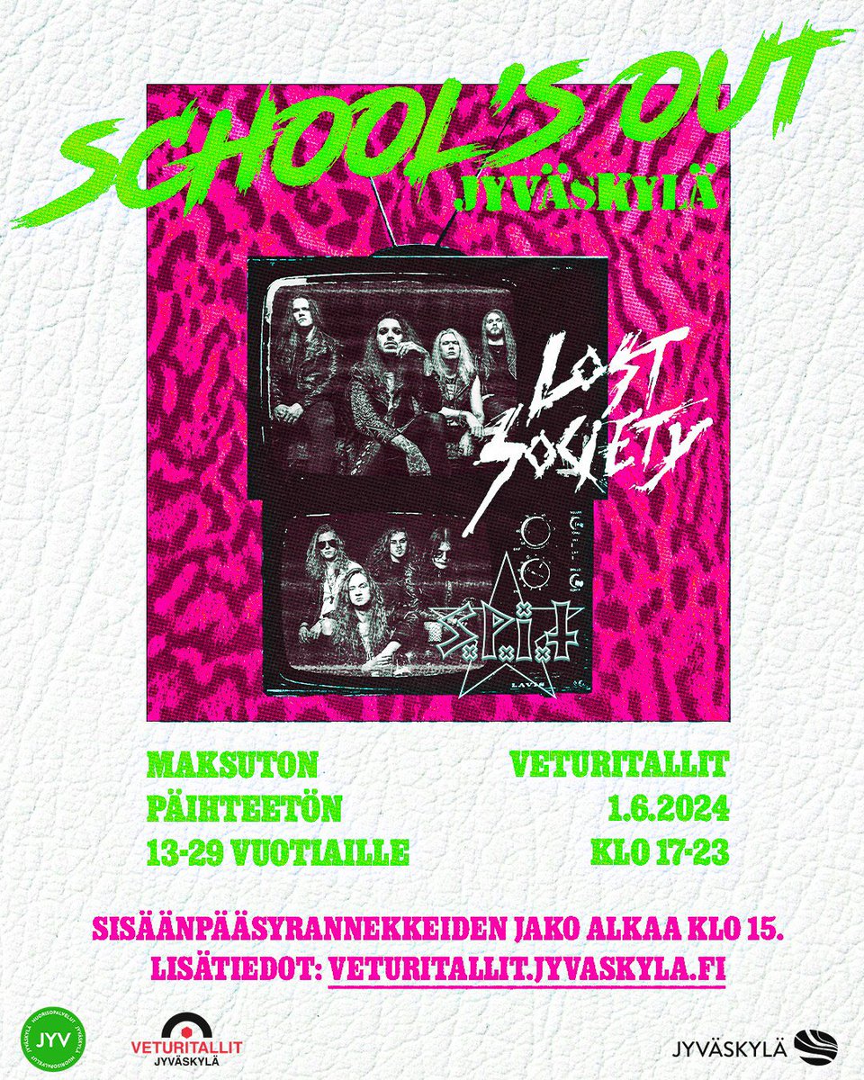 LOST SOCIETY will be inciting riots at Veturitallit , Jyväskylä on the 1st of June 🇫🇮 The first 260 people will be let in to this FREE event 🔥 Get ready. #Homecoming