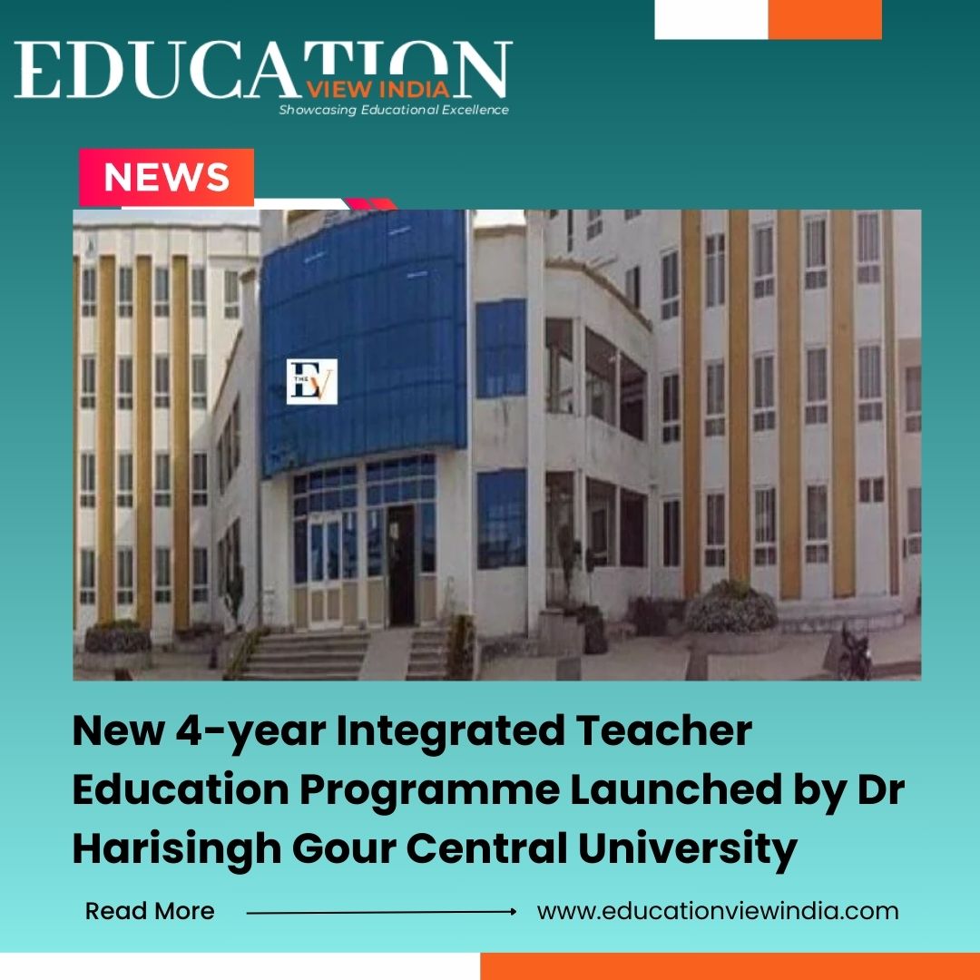 New 4-year Integrated Teacher Education Programme Launched by Dr Harisingh Gour Central University

Read More: rb.gy/6cs4vi

#TeacherEducation #EducatorEmpowerment #HarisinghGourUni