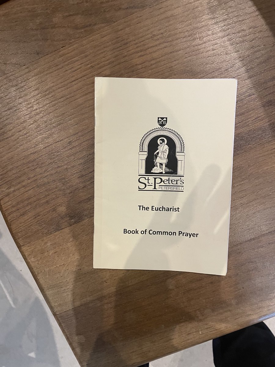 A happy and rejuvenating 1/2 hour this morning. ⁦@prayerbook_soc⁩