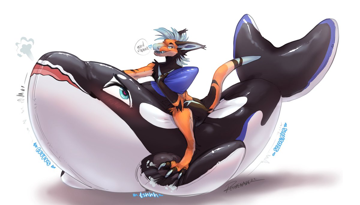 Old art that i still quite like

Now turned into a whale boyfriend seems to be enjoying it💙