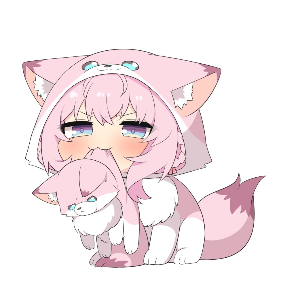 博衣こより 「がぶ #こよりすけっち 」|トゥーミのイラスト