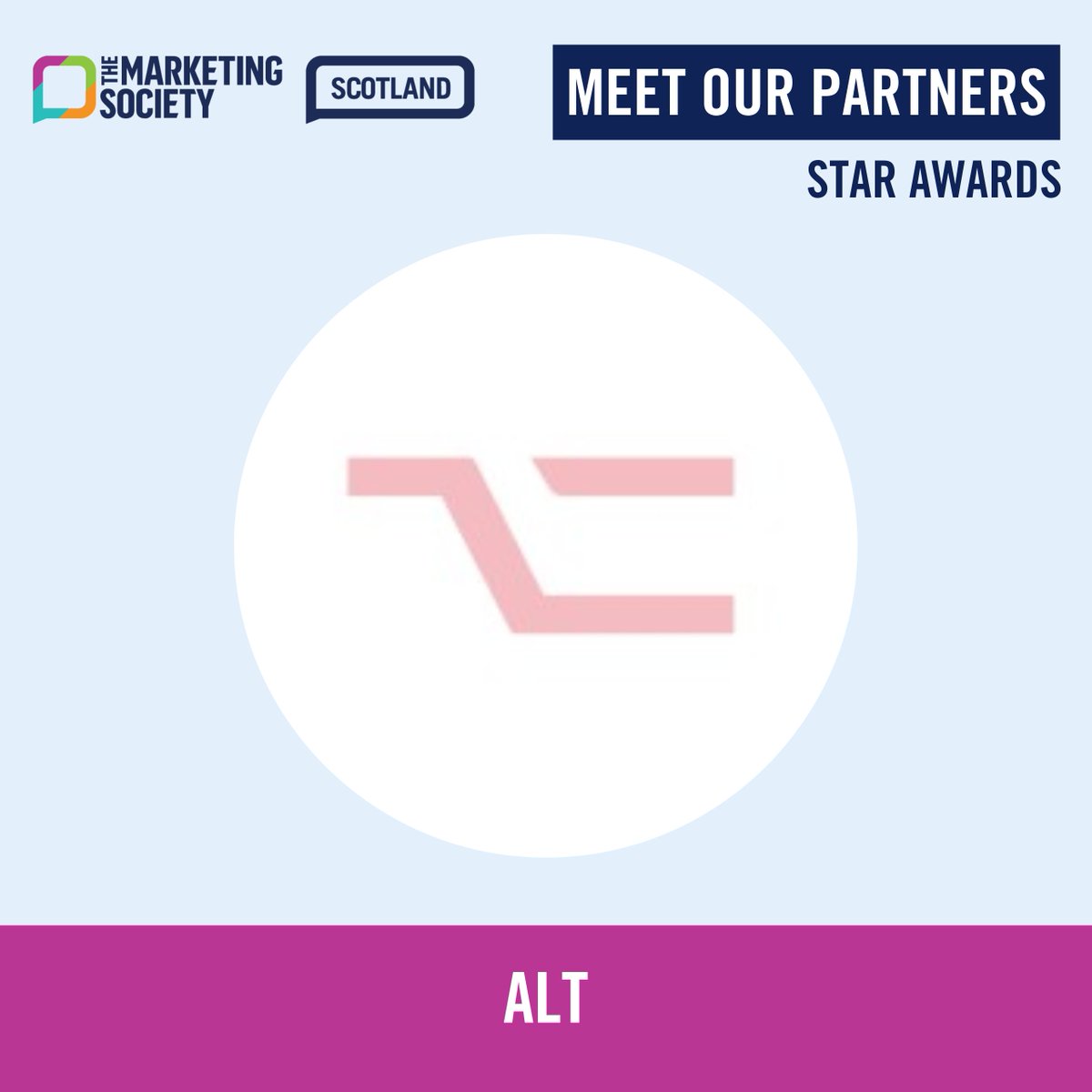 👋 Meet our Star Awards Partners @ThinkALT_Agency is a Glasgow based Creative Media and Digital Marketing Agency that puts creative thinking and relationships at the heart of what it does. ALT are a Strategic Partner of the Star Awards and sponsor the Strategic category.