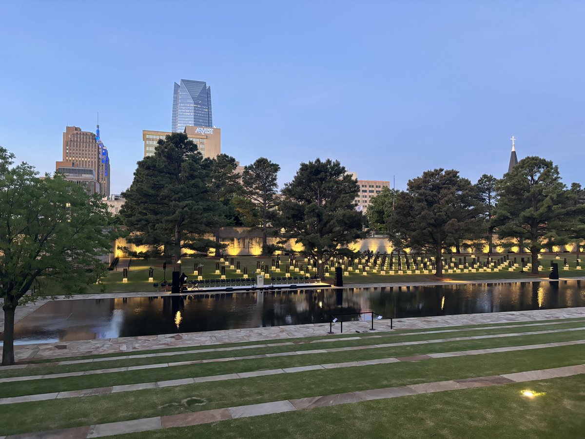 Remembering the 168 people lost on April 19, 1995 in the OKC bombing. 

Crews are preparing for the Remembrance Ceremony that begins at 8:45 am. We will share the ceremony live @OKCFOX 

#WeRemember