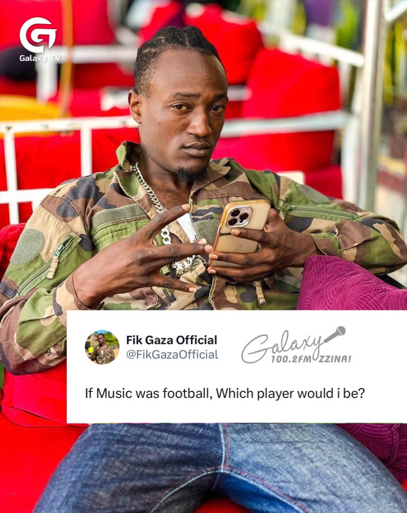 GalaxyFMUg's tweet photo. Reply as soon as possible, @FikGazaOfficial wants to go and buy football shoes https://t.co/aECjwt6izH