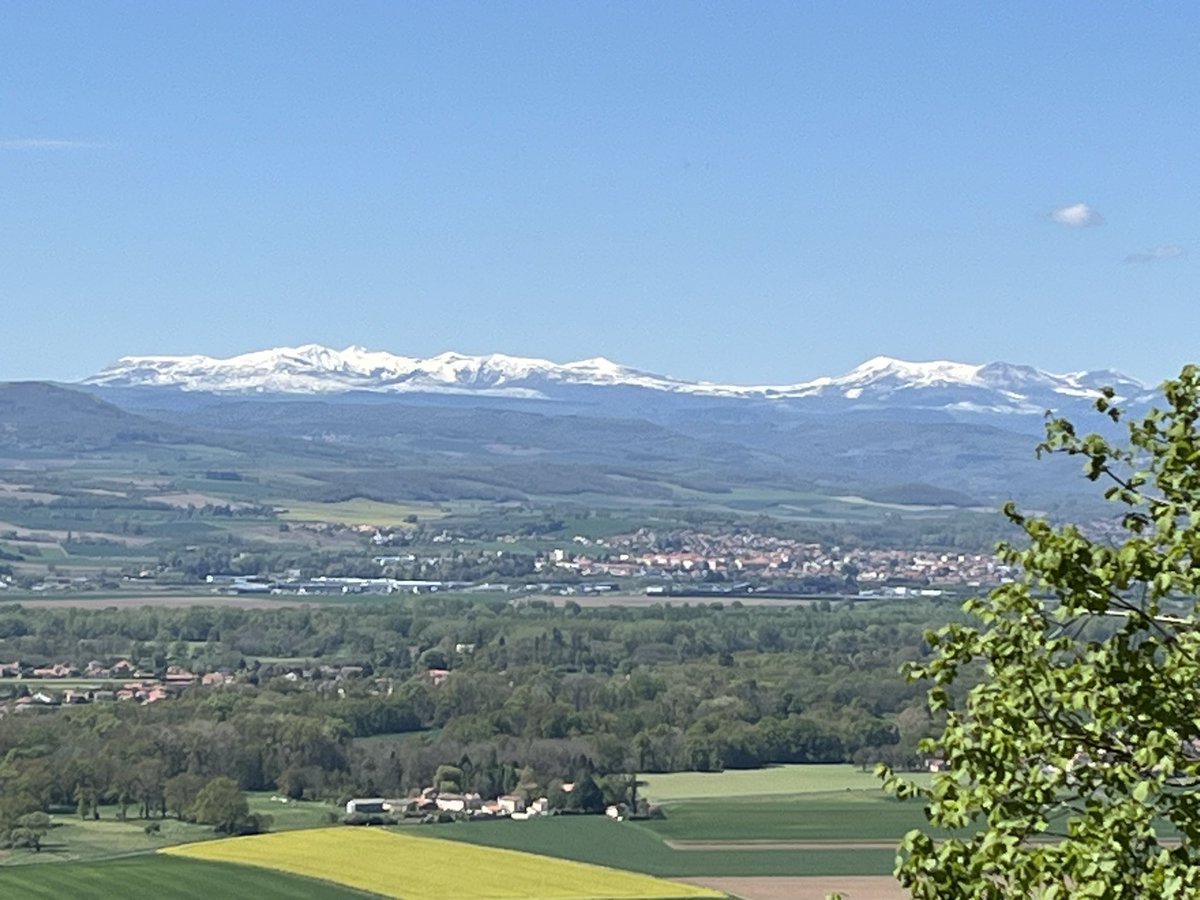 Le Sancy aujourd’hui. Que c’est beau. #Auvergne #PuyDeDôme