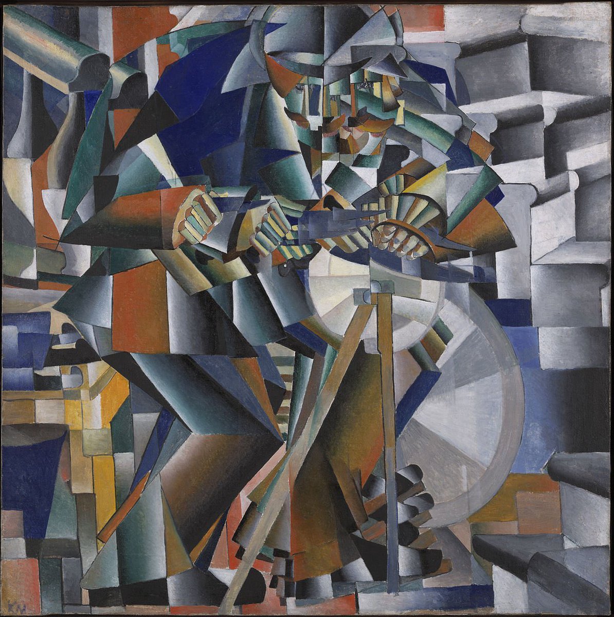 Gm ‘Knife Grinder’ by Kazimir Malevich