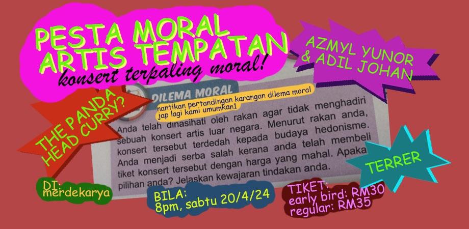 azmyl's tweet photo. #PJ SAT 20 APRIL @merdekarya 🎉 

@azmyl &amp; Adil Johan duo 
#Terrer &amp; #PandaHeadCurry

LINK TIKET👇 https://t.co/d1qAFV01Q1🎟️

@twt_muzik @Jenn_Thompson @MalayaRoll @musicaddicts_my @junklistMY @kakiseni @inirondivu @OhMYMuzik @RentakSejuta 
@kelipanstore @bawahtanahrasmi https://t.co/yBNvPRj5Zo