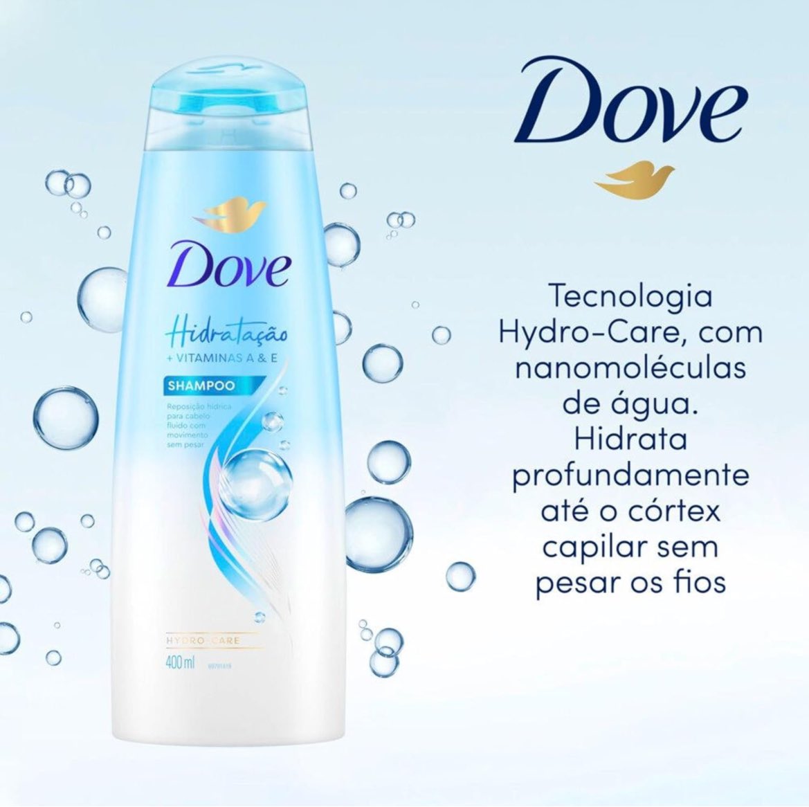 🚨 Oferta Amazon PRECINHO 🔷Dove Shampoo Hidratação Intensa 400ml 💵De R$18,19 por R$11,21 🛒amzn.to/4aYiMzH ➡️ Selecione a opção 'comprar com recorrência' cancele quando quiser