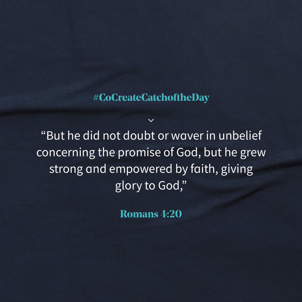 CoCreate_Today's tweet photo. Surely, there will be every reason for you to doubt, but those who choose to hang onto faith make it big to the finish line. Just hold on, just a little longer!💪  #calledtocreate #faithdrivenentrepreneurs #inspirationquote https://t.co/6hZ0wfmGC5
