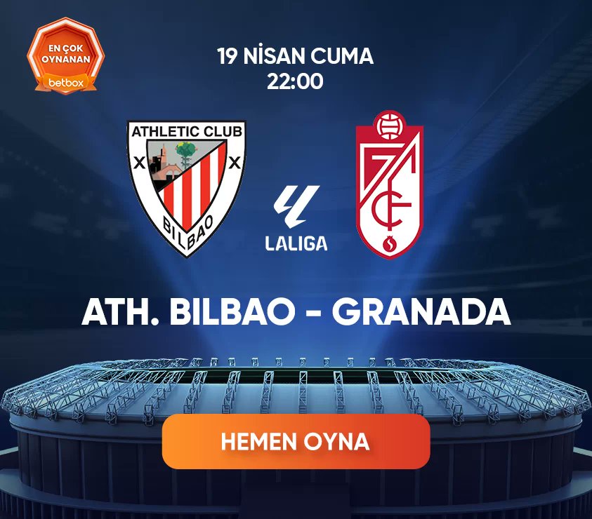 İki takım da gol bulur kg var denenir.

Giriş Linki:
betboxaffi.com/affiliates/?bt…

#denemebonusu #Freebets #FreeBetFriday #BONUS #SerieA #casino #freespin #LALIGAxWIN #AthleticGranada