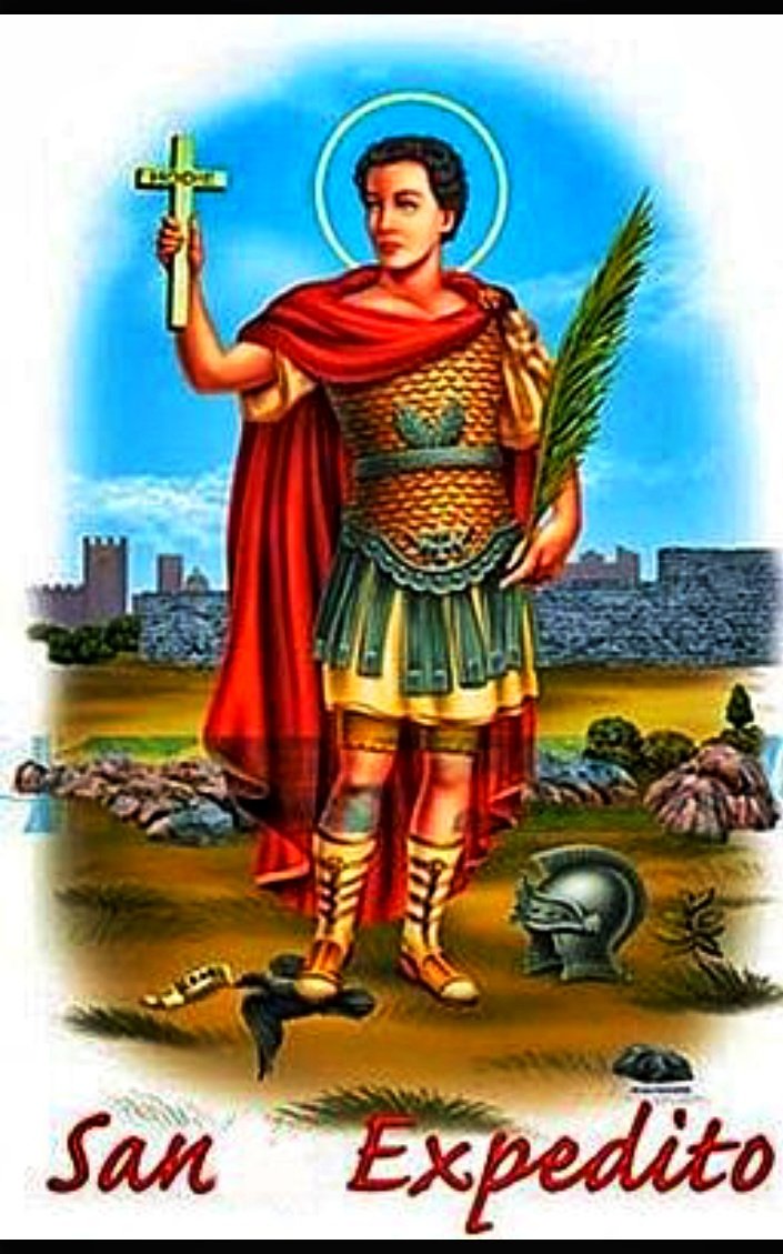 DaniAmbrosino's tweet photo. #SanExpedito https://t.co/UrDtbo7Lkd
