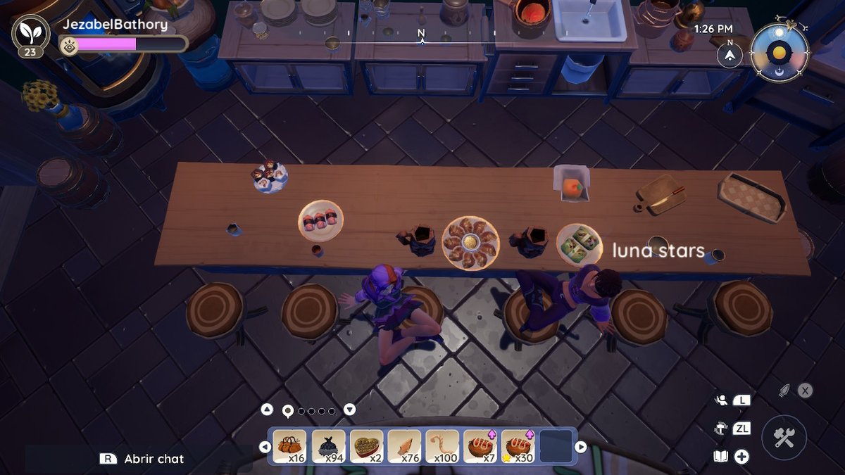 JezabelGamer84's tweet photo. Hace un par de días celebré mi #cumpleaños en #Palia con  @Murcygamer, Aida y Guacimara ¡Fué una tarde divertida con trivial, cocina en grupo y una meditación final que regalé para sanar memorias, estará disponible hoy en mi canal de #Youtube ;)
#parejagamer #NintendoSwitch https://t.co/0n8Omwe0xl