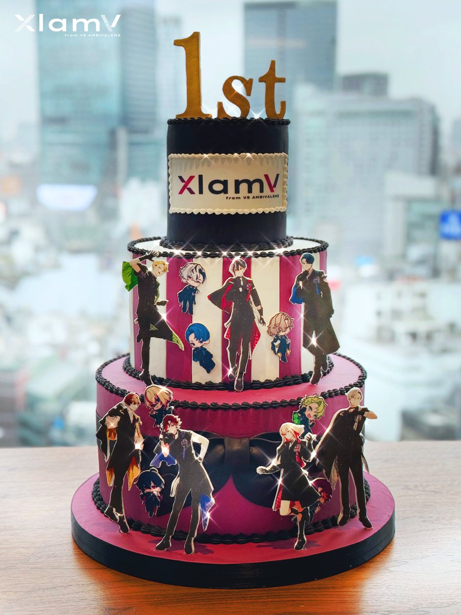 ✦••┈┈┈┈┈┈┈┈┈┈┈┈••✦ 　　　 Thanks for XlariS 　　　　　　 4.21 　　 XlamV 1st Anniversary ✦••┈┈┈••✦ 🎂 ✦••┈┈┈••✦ #ビバレン #クランヴ #1stAnniversary