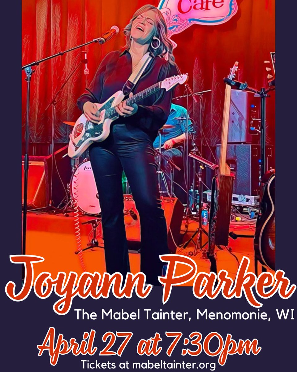 Where are all my Sconnie friends? I'm coming to you live at The Mabel Tainter next Saturday, April 27th! 🎸 🎶 🎙️

 🎟️Snag your tickets while you can: ci.ovationtix.com/32695/producti…

#livemusic #concertvenue #MenomonieWI