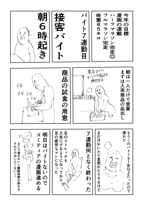 労働しながら次の連載を狙う三十路漫画家の日常 57日目 