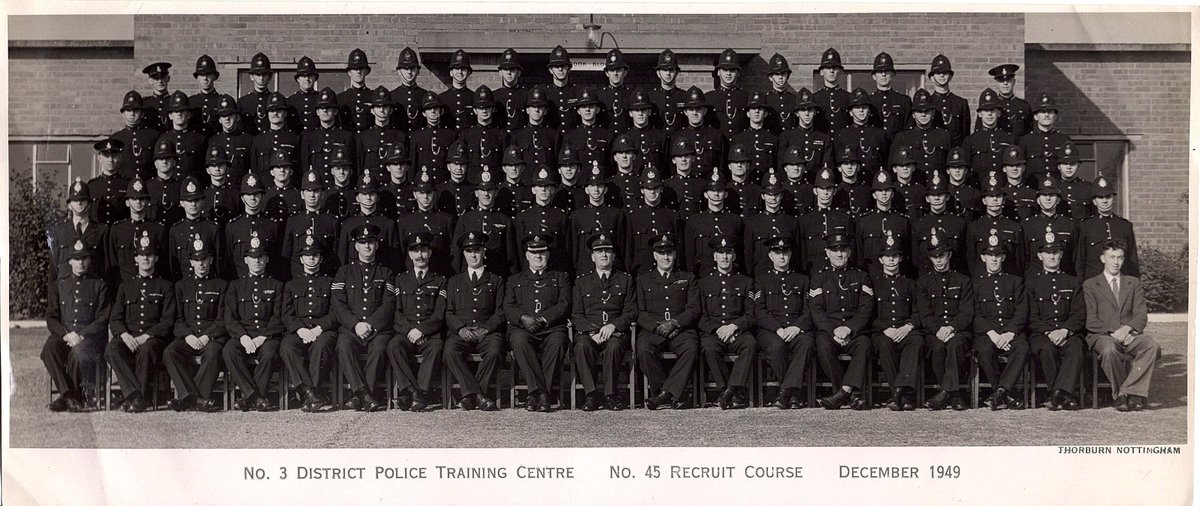Our Bradford Police Museum Photo of The Day: A Series of Group Photos. #police #training #1960s #1970s #1940s