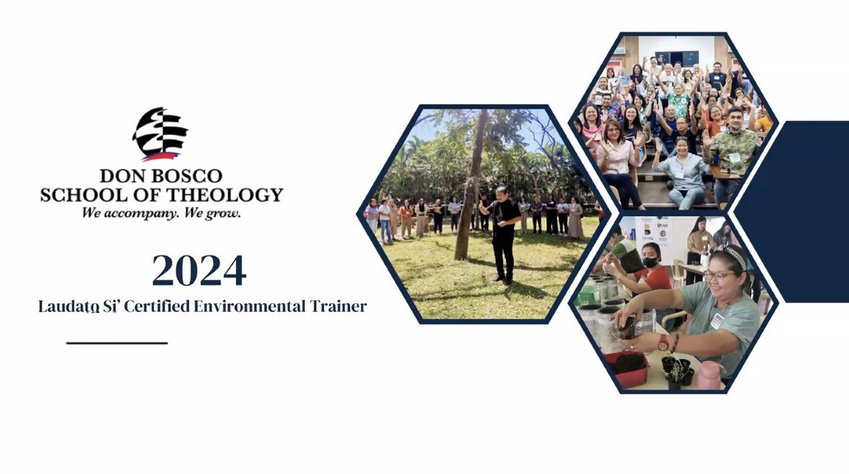 📣 As a response to the Catholic Church’s long-standing regard for the care of God’s creation, Don Bosco School of Theology offers the Laudato Si’ Certified Environmental Trainer (LS-CET) program. 🌱 Learn more: dbst.edu.ph/ls-cet/