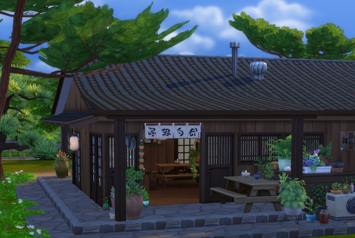 tauwill2's tweet photo. Shizen est à découvrir sur la galerie #tauwill #JustWhatItSims Restaurant japonais traditionnel sans prétention. Un cadre simple et accueillant.  #MtKomorebi #thesims4 #thesims #sims4 #sims #lessims pas de cc et à placer avec #moveobjectson https://t.co/wLTgBwZrfl