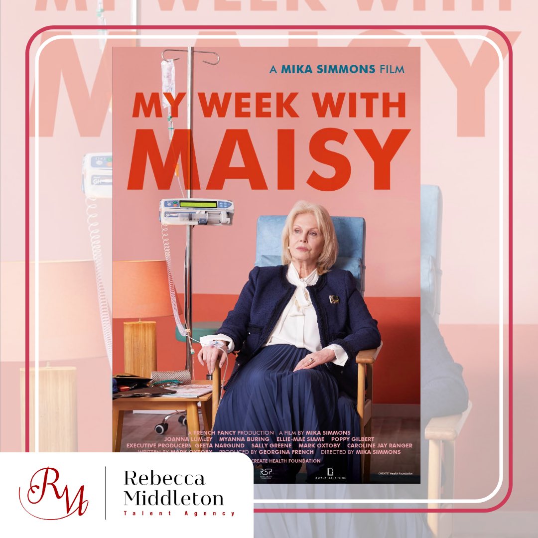 My Week With Maisy featuring Joanna Lumley and Ellie-Mae Siame has had Festival selections including Academy Award qualifying 'Cleveland International Film Festival' and BAFTA qualifying 'Carmarthen Bay Film Festival'. I am thrilled for the entire cast, crew and creative team!