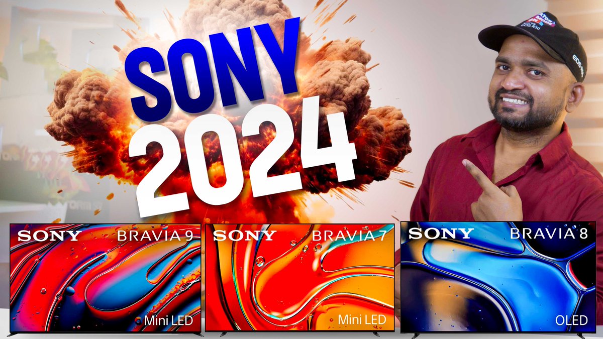 HivTech's tweet photo. #2024BRAVIATV #BRAVIATheater #SonyBRAVIA9 #BRAVIA8 #BRAVIA7 #BRAVIA3 @sony_india 
Sony 2024 TV Lineup Revealed telugu | Sony Changed EVERYTHING? https://t.co/4nVxVd3tyA via @YouTube https://t.co/qEgspjTUbA