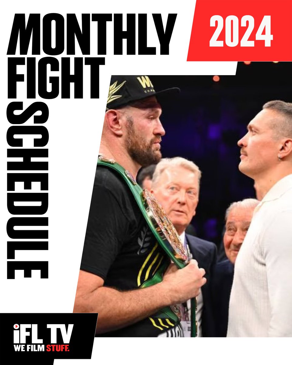 IFLTV's tweet photo. In need of a way to keep up to date with the latest big fight announcements? π
Check out our full monthly fight schedule HERE π https://t.co/WOXxjjQ6XN
#BoxingSchedule | #FightUpdates https://t.co/d1v516isYc