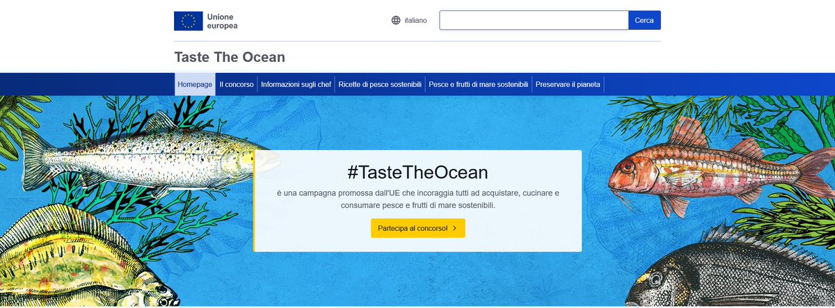 🇪🇺📣Hai tempo fino al #29aprile per partecipare al concorso 'Assapora l'oceano!' @EU_MARE! Prepara una ricetta di pesce veloce e immortala la tua creazione culinaria!📸🍤🍥🍲 Tutti i dettagli #TasteTheOceanContest e le modalità di partecipazione al link👉tinyurl.com/yuh5cc95