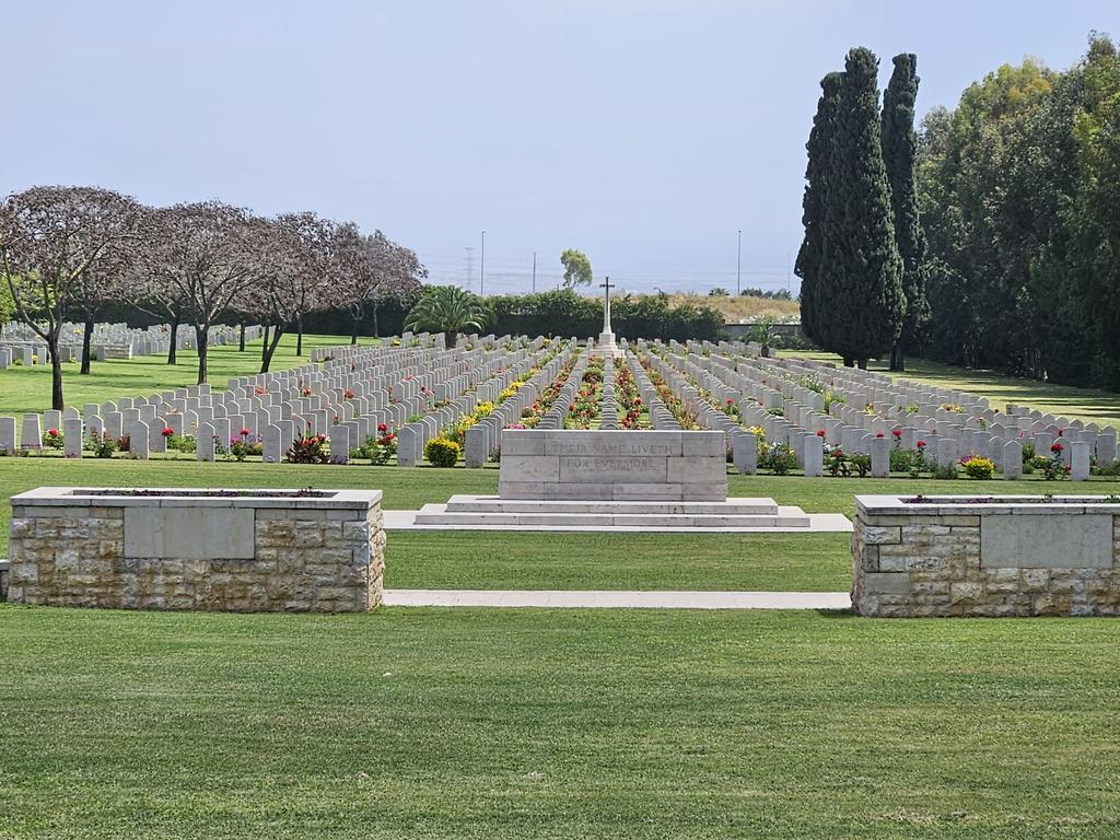 ramleh cemetery . in israel