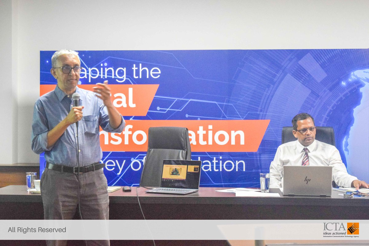 We are honored to have gained valuable insights from Jayantha Fernando & @NalakaG, who shed light on the intricacies of the Online Safety Bill & its impact. Our heartfelt thanks to them for generously sharing their expertise.

#LifeatICTA #Workshop #OnlineSafetyBill #ICTA #lka