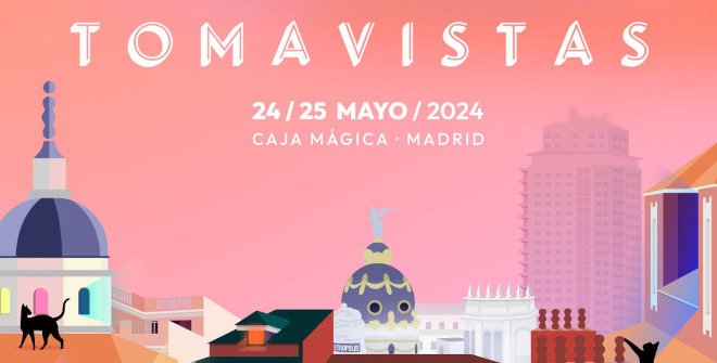 🎸 Este 24 y 25 de mayo, el Festival Tomavistas regresa a Madrid con artistas como The Blaze, Phoenix y Belle and Sebastian, estrenando la Caja Mágica como nueva ubicación. Prepárate para un fin de semana lleno de música y experiencias únicas. 👉🏽 esmadrid.com/agenda/festiva…