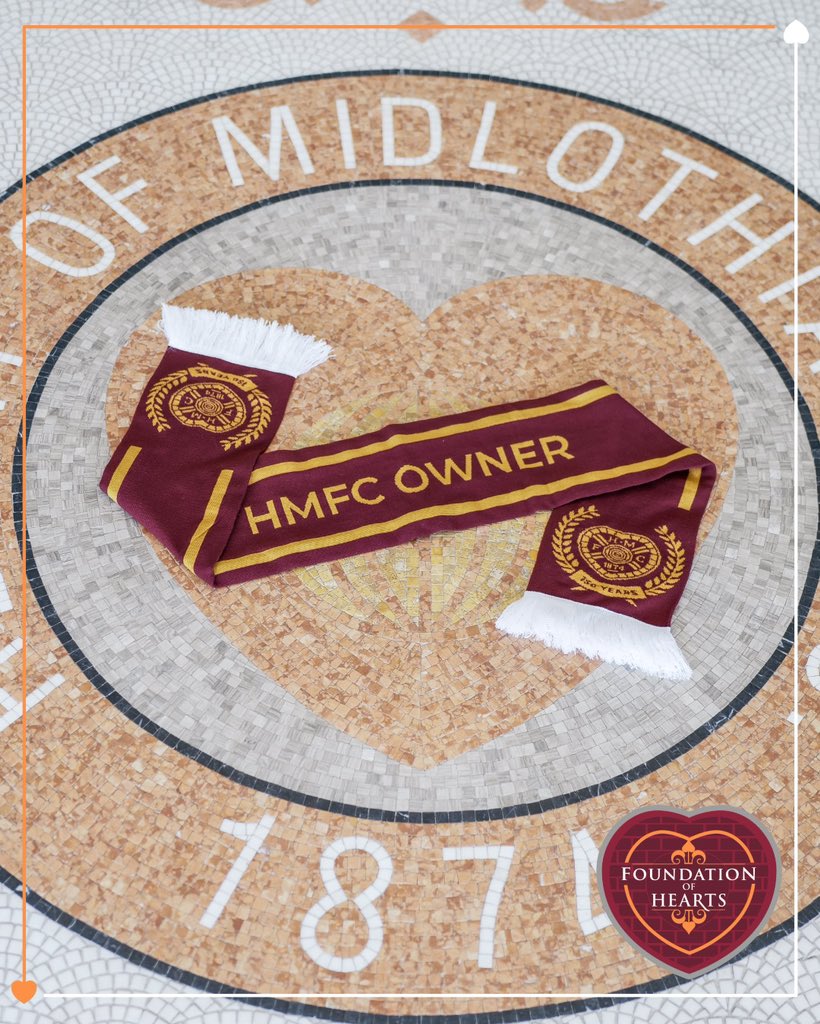We are delighted to join with @JamTarts to release a new personalised owners scarf. In celebration of the clubs 150th Anniversary pre-order now... heartsdirect.co.uk/products/150th…