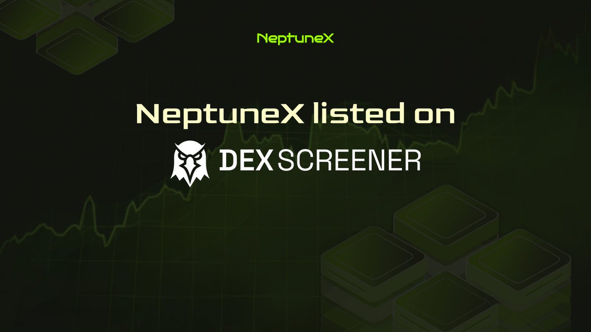 We are now listed on @dexscreener 🔥 #NPTX #dexscreener #Blast_L2