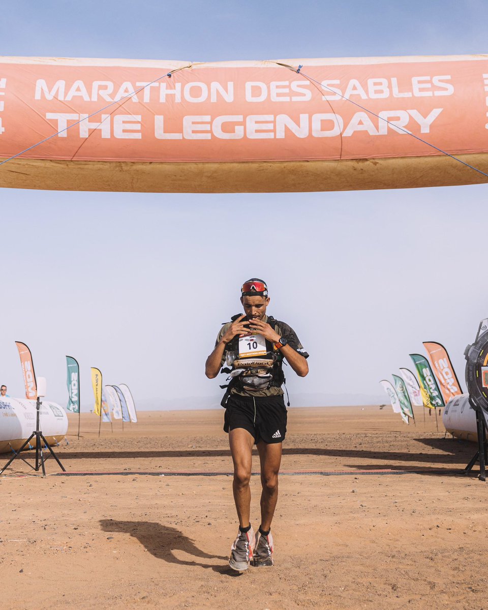 RANKING STAGE 5 🏆 Top 3 women 🏃‍♀️ 1. Aziza RAJI (03:15:01) 2. Aziza EL AMRANI (03:15:09) 3. Rajaa HAMDAOUA (03:28:52) Top 3 men 🏃‍♂️ 1. Rachid EL MORABITY (02:11:43) 2. Aziz YACHOU (02:12:23) 3. Hamid YACHOU (02:25:44) 🟠 Follow the MDS Legendary live 👉 live.marathondessables.com