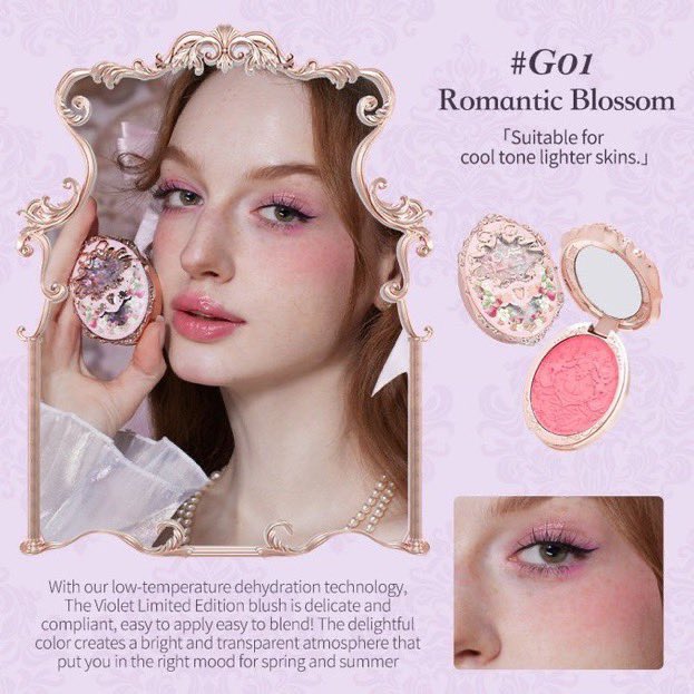 berryluves's tweet photo. remaining available items 

embossed blush - ₱600ea
- ✅ G01

wts flower knows lfb ph strawberry rococo violet purple collection embossed blush little craberry romantic blossom https://t.co/tx9bA3jj7n