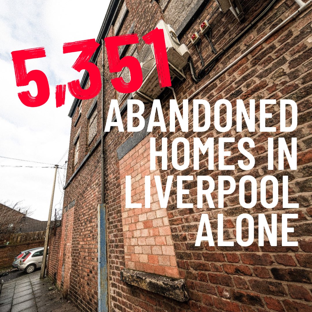 🏠✨ Let's Talk Numbers and Real Solutions ✨🏠

Did you know that there are 5,351 long-term empty homes in Liverpool? That's 5,351 opportunities to create safe havens for those without shelter. Our city has the potential to transform these empty spaces into vibrant communities.