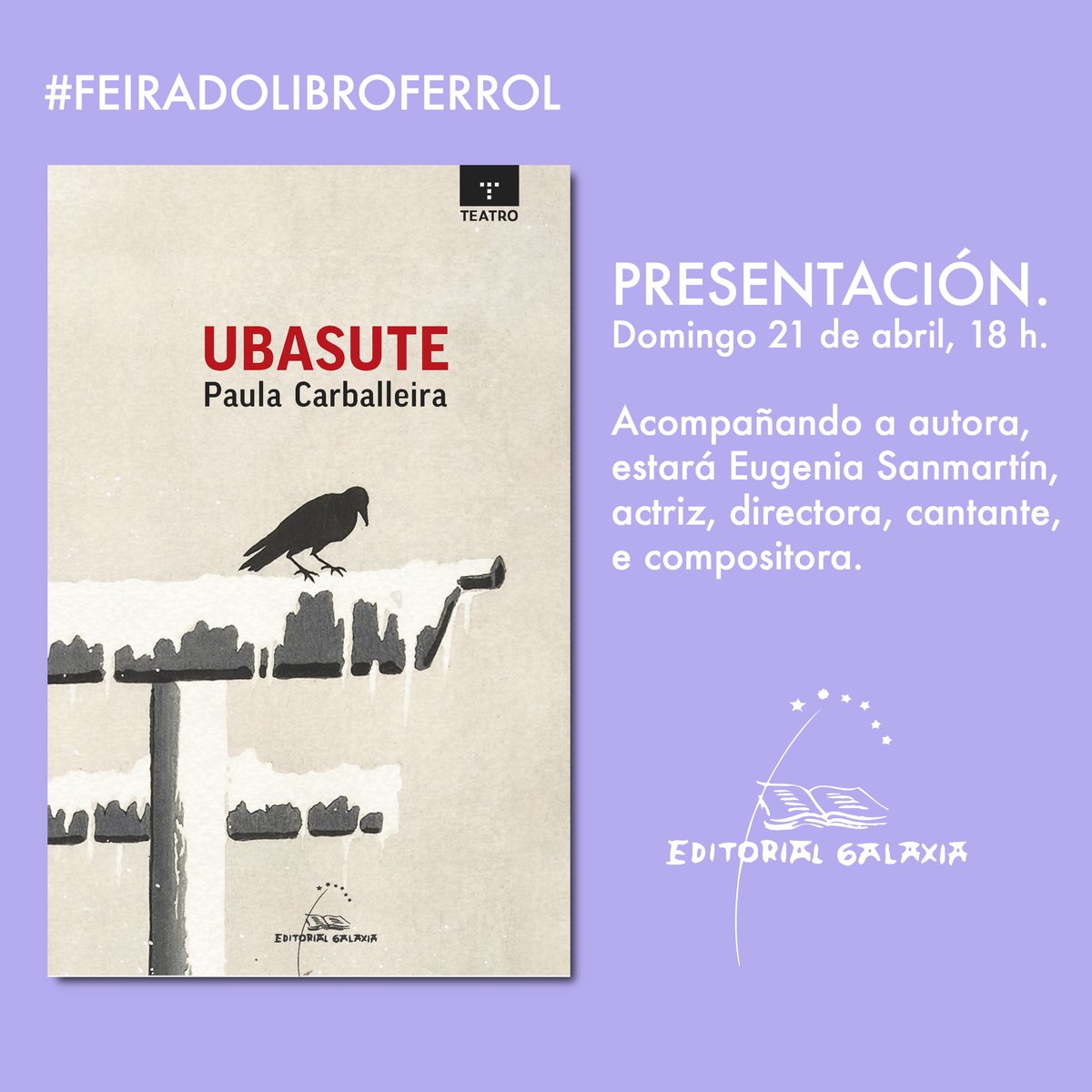 HOXE comeza a Feira do Libro de #Ferrol, a primeira nesta nova edición, que estará aberta ata o domingo 21. Celebrarase na Praza da Constitución da cidade. @RPerezPablo