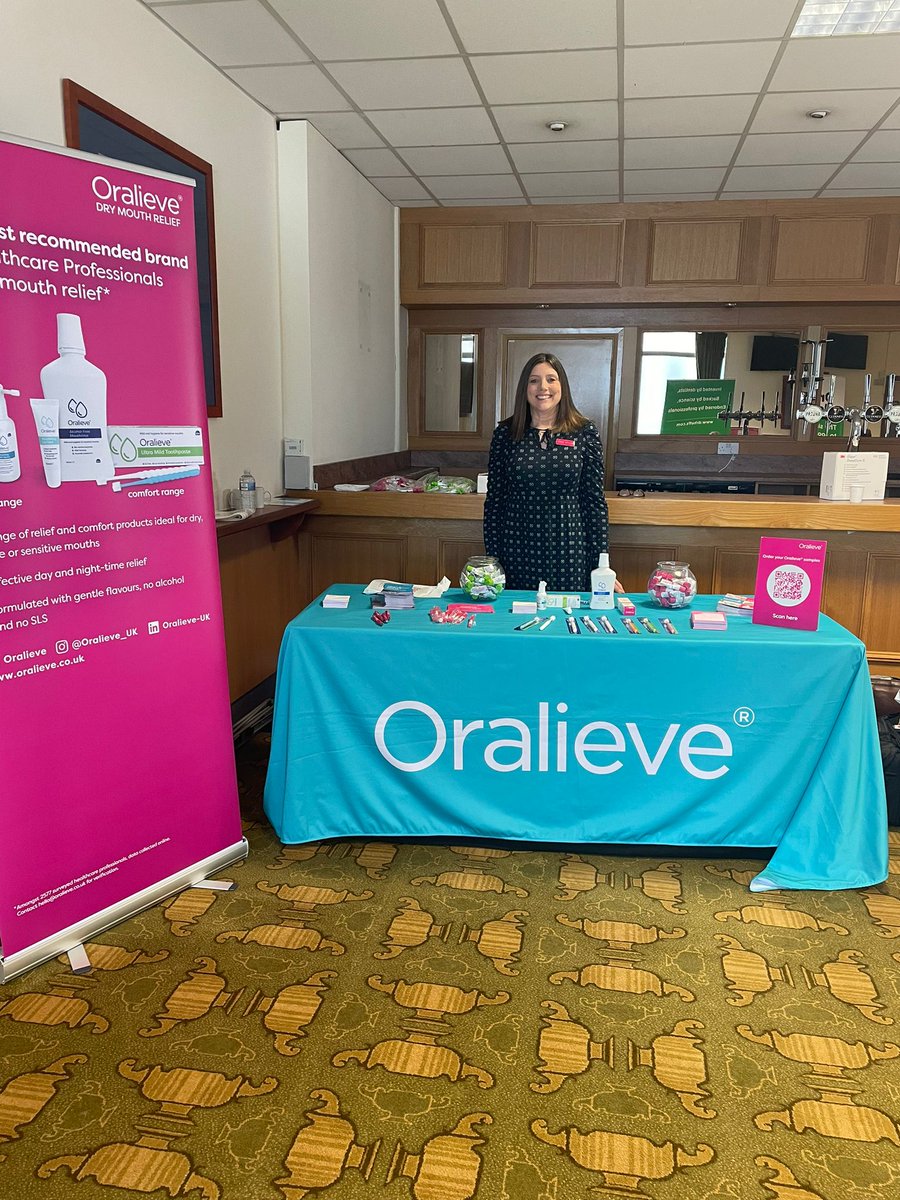 Jackie is at the Gloucestershire Independent Dentists Oral Cancer Study Day today @CheltenhamRaces 
#oralcancer #drymouth #dentalprofessionals