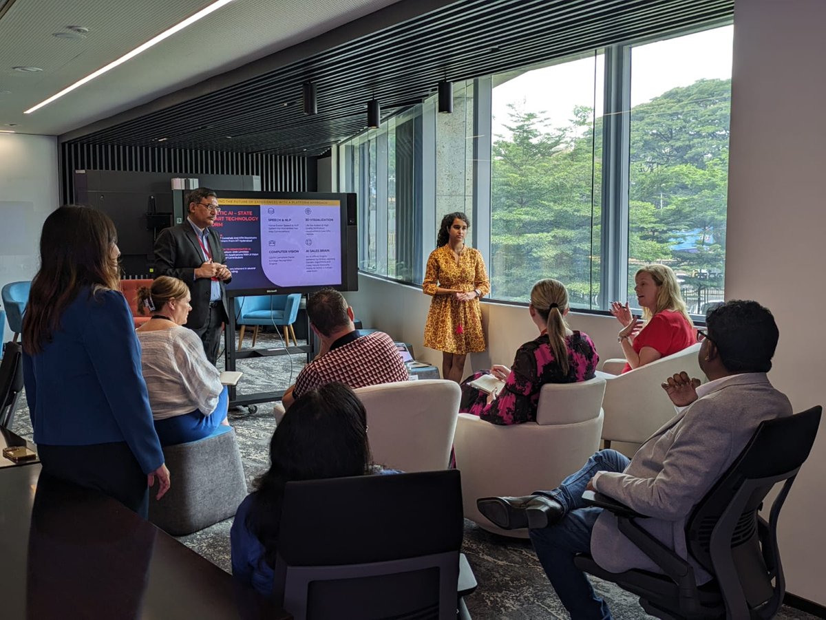 Today, we had an opportunity to meet the key stakeholders of <a href="/Officeworks/">Officeworks</a>. Thanks to <a href="/AccentureIndia/">Accenture India</a> for facilitating this as we were able to share insights, explore innovative solutions and delve deeper into strategic initiatives. 

#Innovation #Technology #startup #TechIndustry