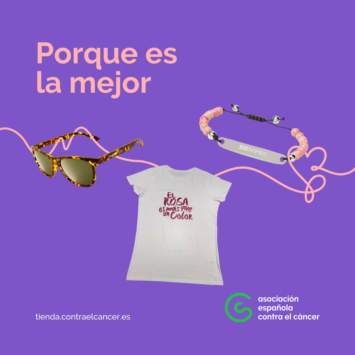 Vete pensando ya en un regalo para el día de la madre. Ella se lo merece. 👩‍👦👩‍👧💚 tienda.contraelcancer.es #ContraElCáncerAsturias #Asturias #DiaDeLaMadre