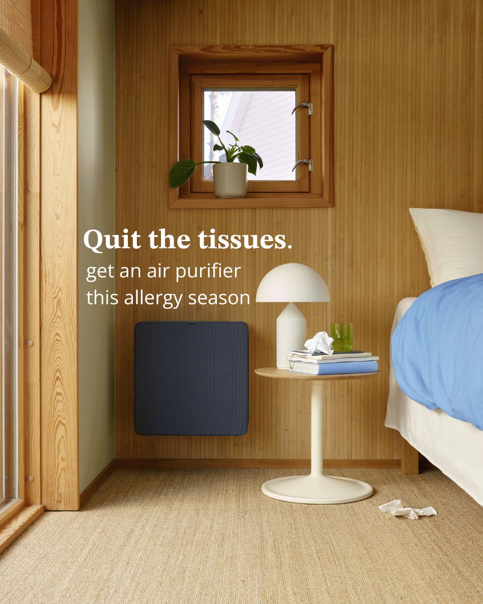If you suffer from pollen allergies, you don't need me to tell you... spring is here. Use an air purifier with a HEPA filter to significantly reduce pollen levels indoors.