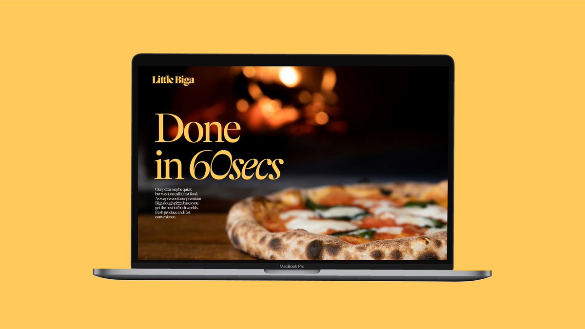 GaReth_Rutter's tweet photo. New work from us here @BellowStudio for Little Biga, a new fast casual pizza place, coming soon to London.

Biga dough is fermented for longer and creates more flavour and bigger puffier crusts, which as we all know are the best.

More to come soon #pizza #brand #startup https://t.co/vXmq6EcHOH