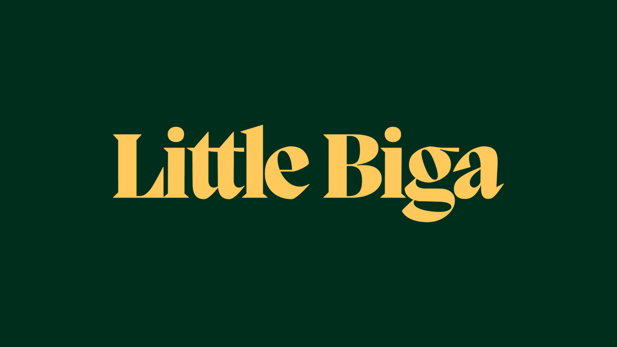 GaReth_Rutter's tweet photo. New work from us here @BellowStudio for Little Biga, a new fast casual pizza place, coming soon to London.

Biga dough is fermented for longer and creates more flavour and bigger puffier crusts, which as we all know are the best.

More to come soon #pizza #brand #startup https://t.co/vXmq6EcHOH