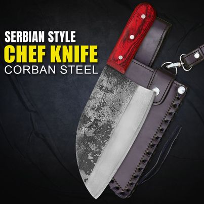 Serbian Chef Knife for Precision Cooking

Shop Now: mb5.us/eiqip

🔪Get ready to elevate your cooking skills and impress with every slice!

#serbianchefknife #culinaryskills #chefknife #precisioncooking #cookingtools #cheflife #foodprep #cookingpassion #knifelife