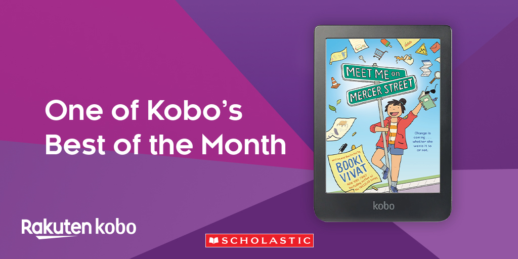 We’re delighted to announce that MEET ME ON MERCER STREET by @thebookiv has been chosen as one of @kobo Best Books of the Month! 🏆