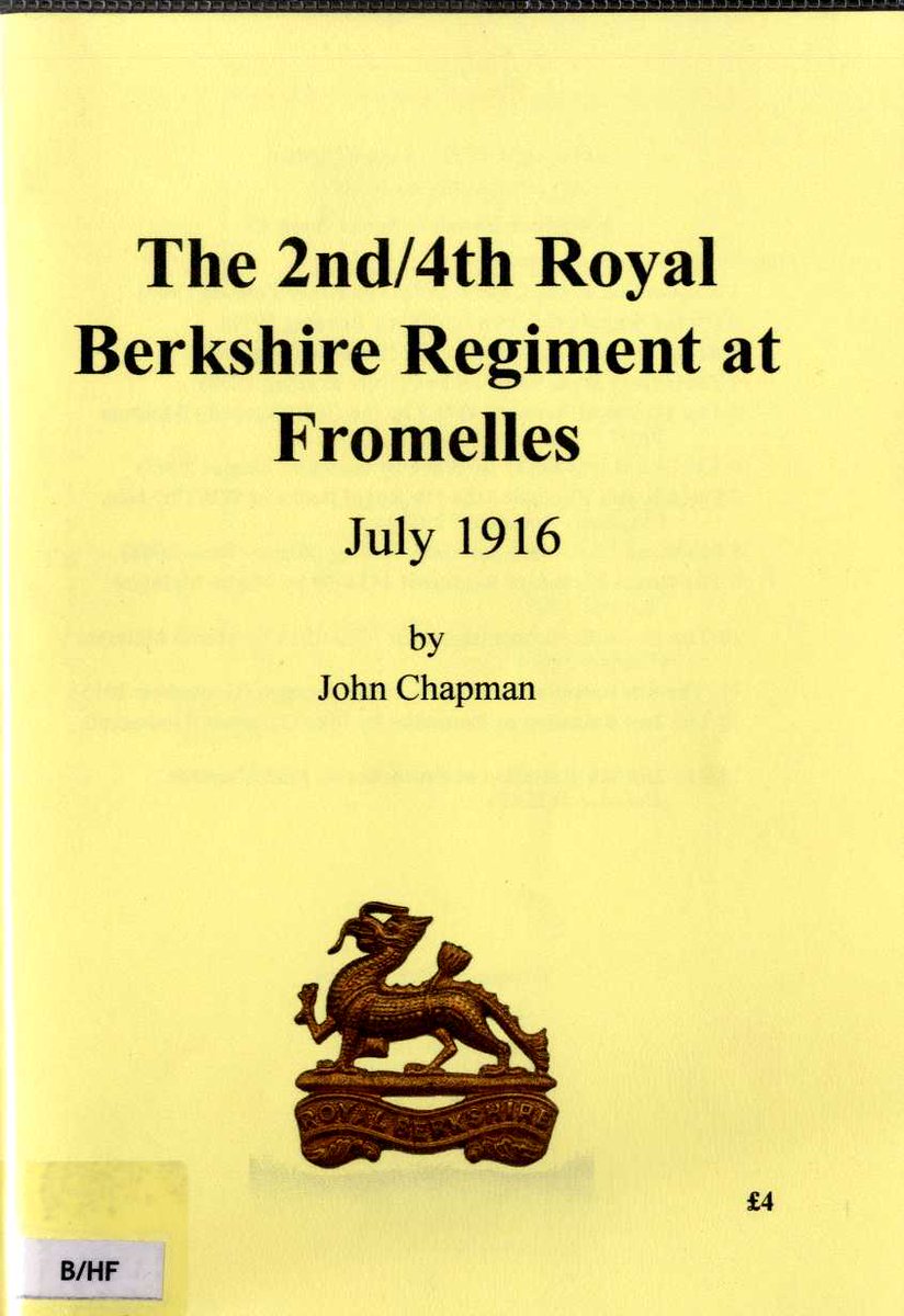 This is one of a series of books put together for the Kitchener Battalions Project, which looks at the activities of various battalions of the Royal Berkshire Regiment during WWII. We have this both as a lending and reference book at B/HF. #ReadingLocalHistory