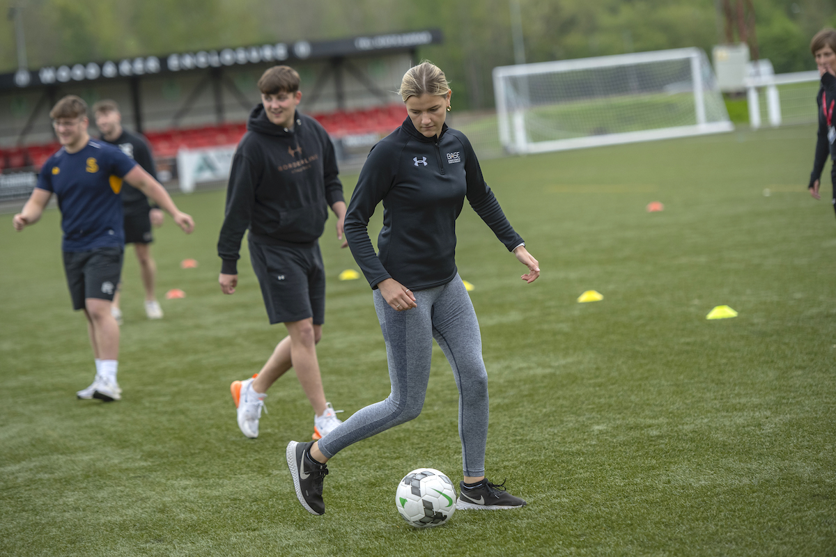 ⚽ Study Football at Borders College ⚽ An excellent opportunity for aspiring football players to combine academic study with their football development. 🌐 bit.ly/41LmIPA 🗓 Apply now for courses starting this August #ChooseCollege