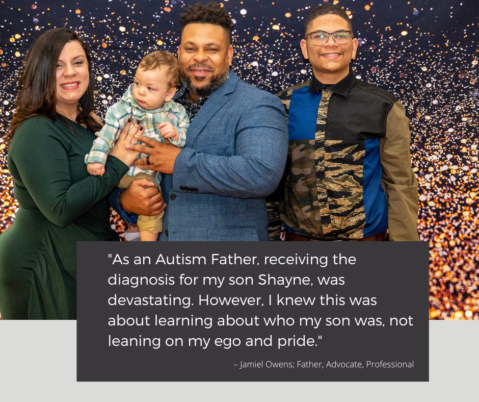 In honor of Autism Acceptance Month we regonize the Owens family. #autismacceptancemonth #ASD #actuallyautistic #intellectualdisabilities #specialneeds #directsupportprofessional #disabilityadvocate #paevents #neurodiversity