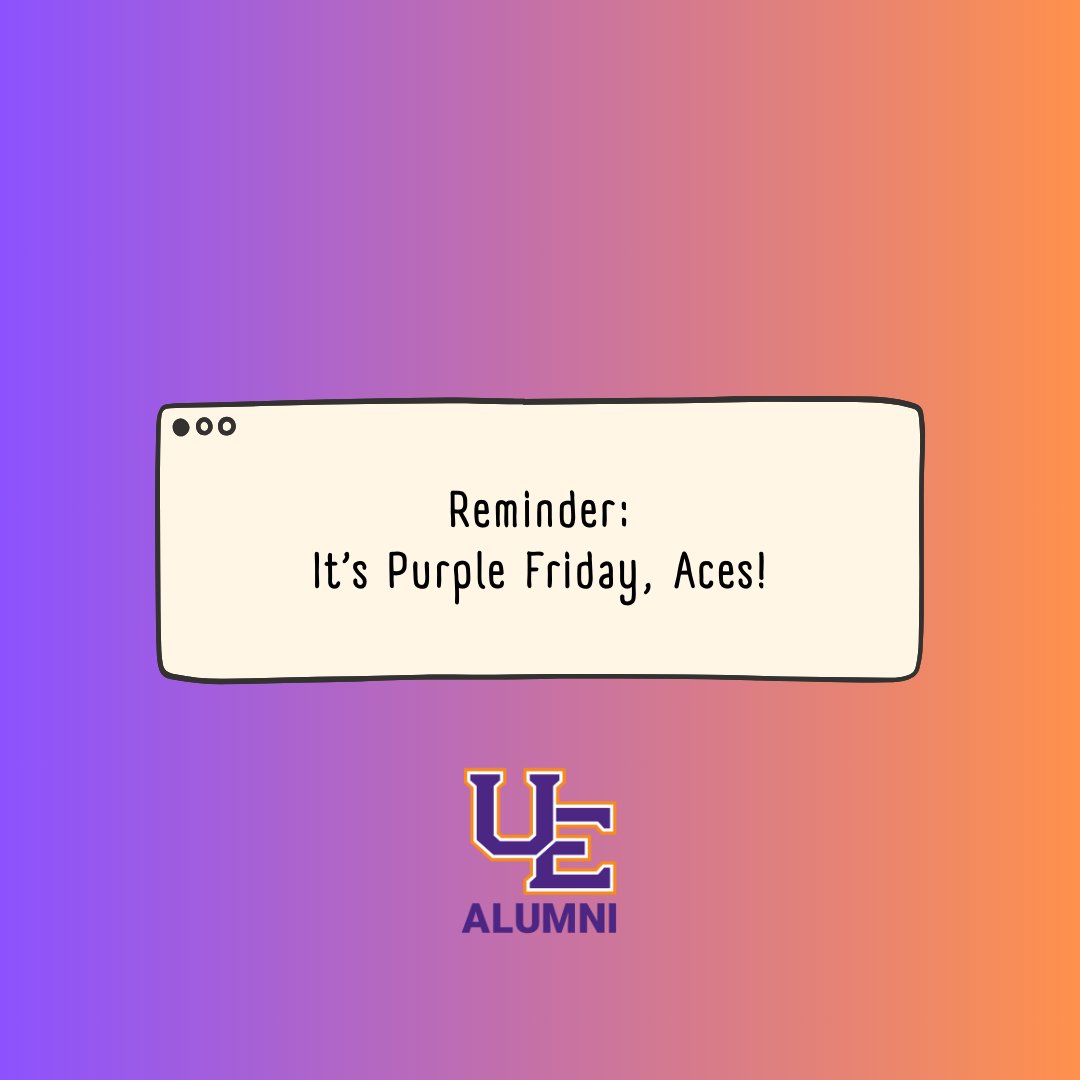 It's Purple Friday, Aces! 💜

#PurpleFriday
#ForTheAces
#Forward